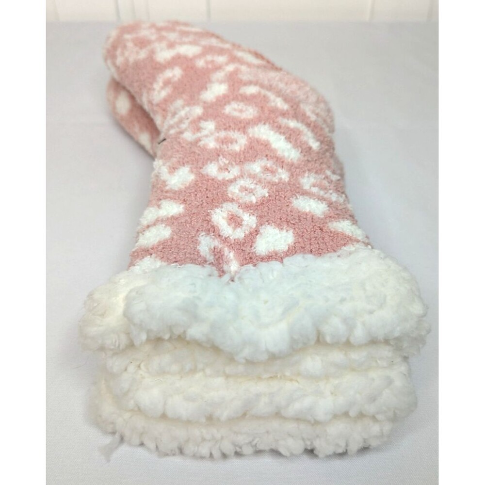 Cuddl Duds Sherpa Lined Lounge Socks Slippers Women’s Sz 4-10 Plush Filled NEW - Picture 2 of 5